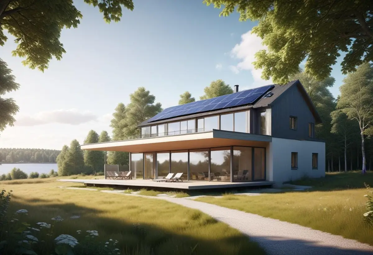 Bättre boende med rätt energiklass på huset illustration