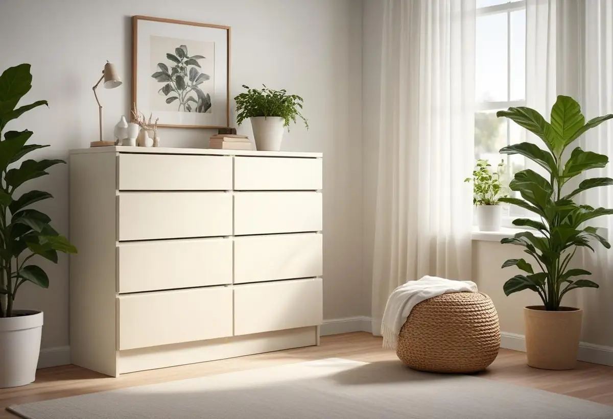 Därför älskar vi IKEA Malm byrå – den perfekta förvaringslösningen! illustration