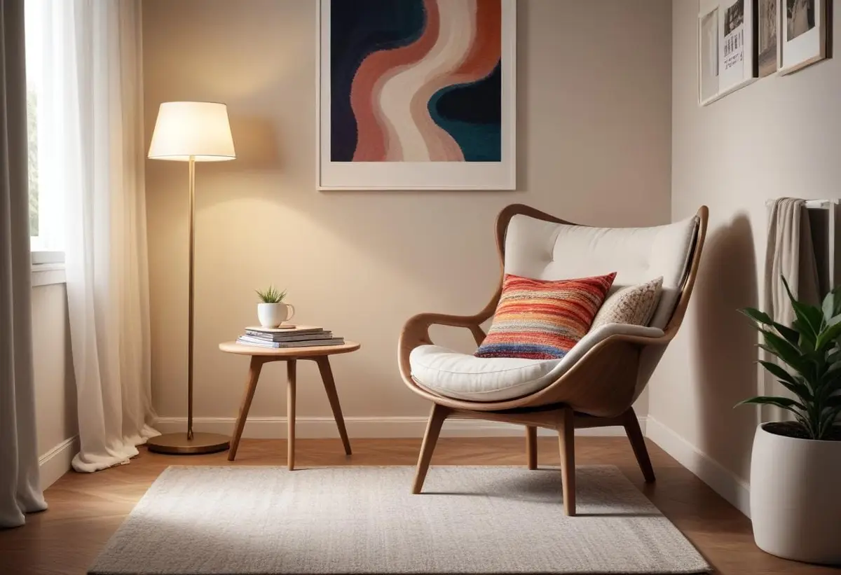Snygg lamino fåtölj kopia till budgetpris! illustration
