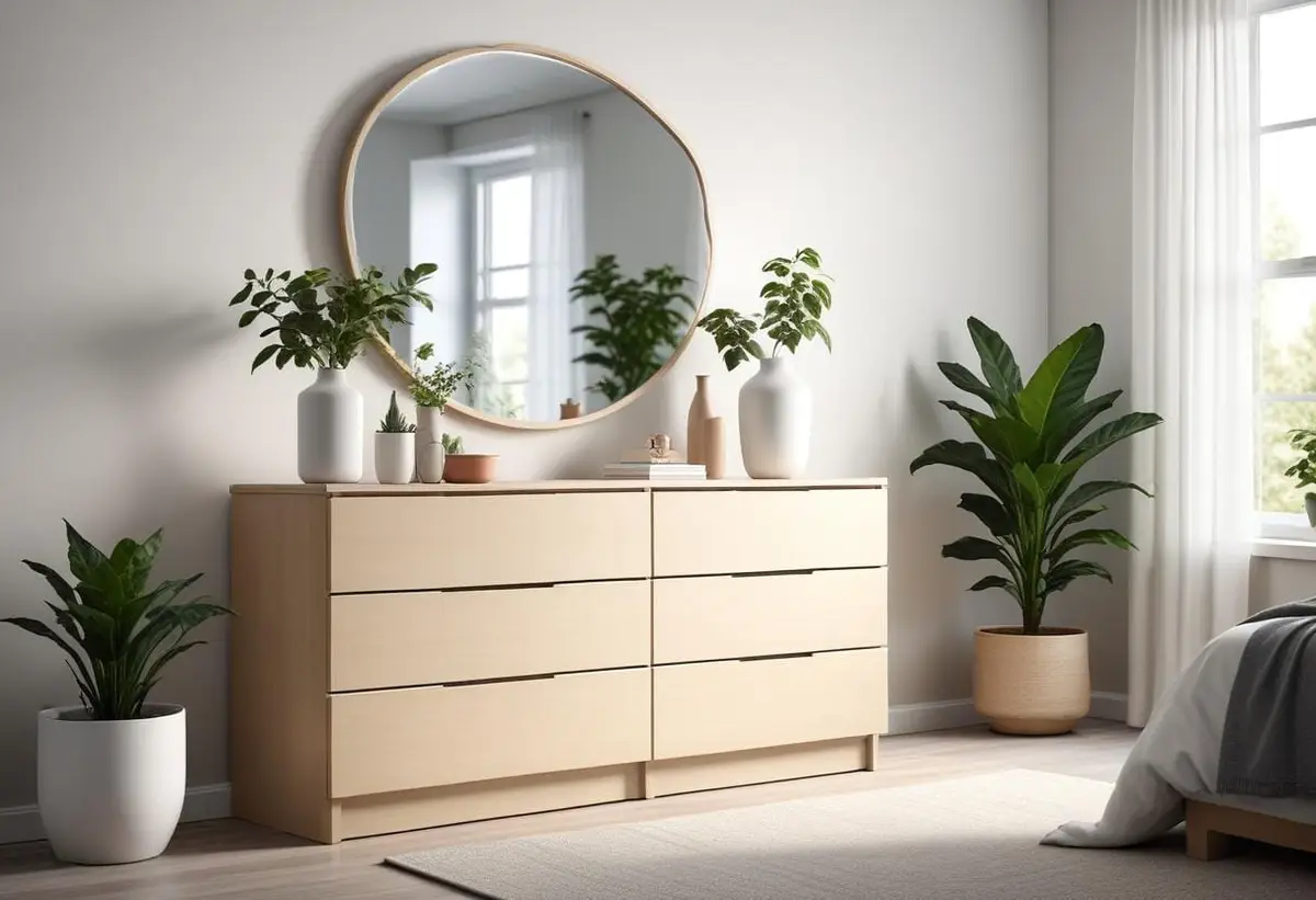 Så enkelt förbättrar du ditt hem med en Malm byrå från IKEA illustration