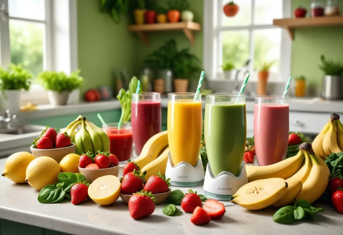 Hitta de perfekta smoothieglasen för din hälsosamma livsstil illustration